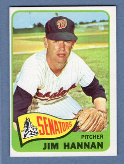 1965 Topps #394 Jim Hannan NM  GO102NMHN
