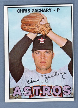 1967 Topps #212 Chris Zachary EX-MT  GO100