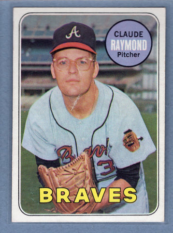 1969 Topps #446 Claude Raymond(a) VG  GO850