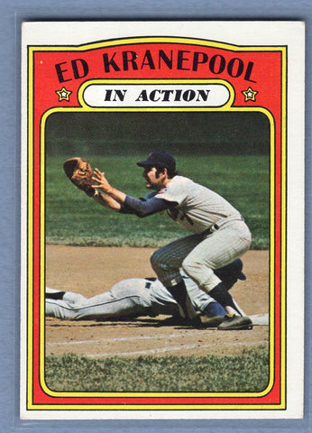 1972 Topps #182 Ed Kranepool IA Ex-Nm