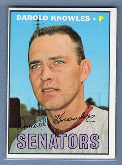 1967 Topps #362 Darold Knowles EX   GO50B