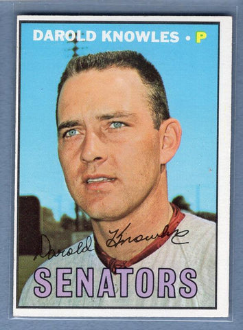 1967 Topps #362 Darold Knowles EX   GO50B