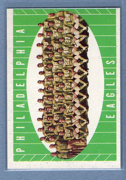 1961 Topps #103 Phialdelphia Eagles Team Card EX-MT  GO169