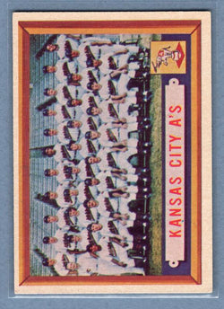 1957 Topps #204 Athletics Team(a) EX  GO188