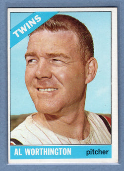 1966 Topps #181 Al Worthington EX  GO301