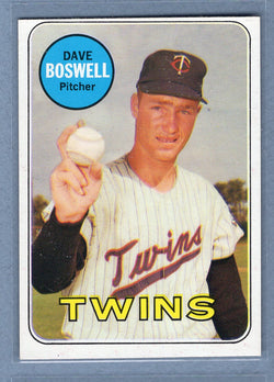 1969 Topps #459 Dave Boswell (a) EX-MT  GO700