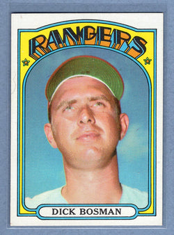 1972 Topps #365 Dick Bosman EX-MT  GO900