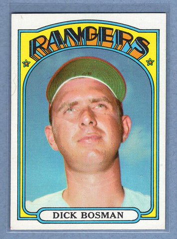 1972 Topps #365 Dick Bosman EX-MT  GO900