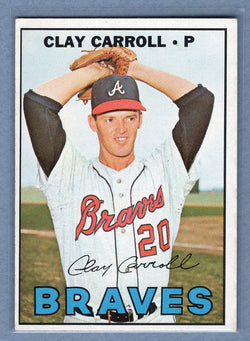1967 Topps #219 Clay Carroll EX  GO215