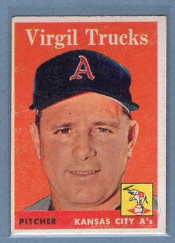 1958 Topps #277 Virgil Trucks (g) VG  GO501