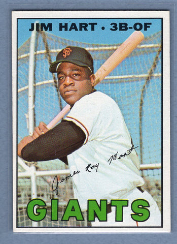 1967 Topps #220 Jim Hart EX  GO215