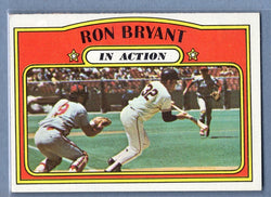 1972 Topps #186 Ron Bryant IA Ex-Nm