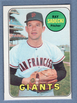 1969 Topps #125 Ray Sadecki (a) EX-MT  GOWAYY