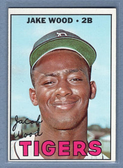 1967 Topps #394 Jake Wood EX   GO50B