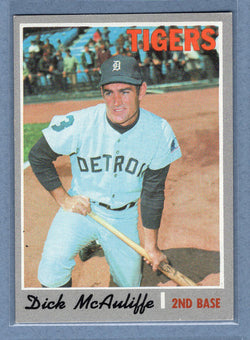 1970 Topps #475 Dick McAuliffe  EX-MT  GO450