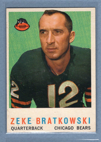1959 Topps #90 Zeke Bratkowski (b) G-VG  GO801