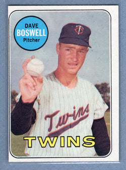1969 Topps #459 Dave Boswell (b) EX  GO700