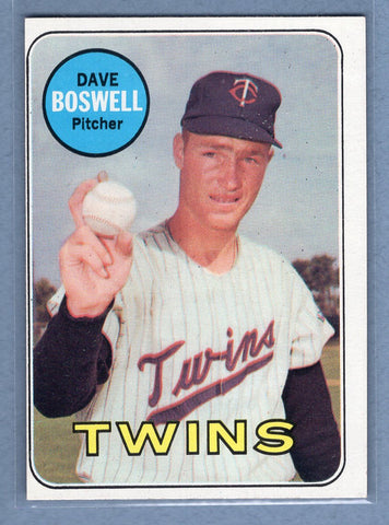 1969 Topps #459 Dave Boswell (b) EX  GO700