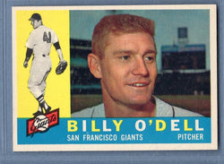 1960 Topps #303 Billy O'Dell EX-MT  Set Break C