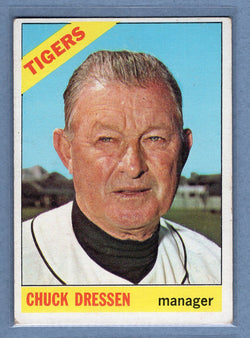 1966 Topps #187 Chuck Dressen EX  GO301