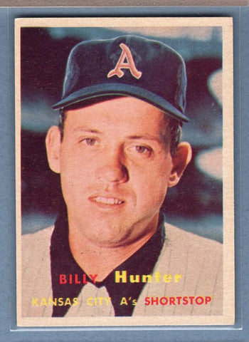 1957 Topps #207 Billy Hunter(a) EX  GO188