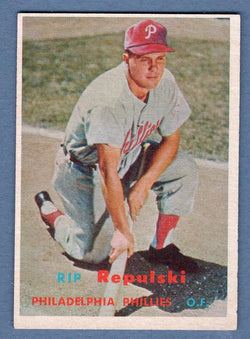 1957 Topps #245 Rip Repulski EX  GO215