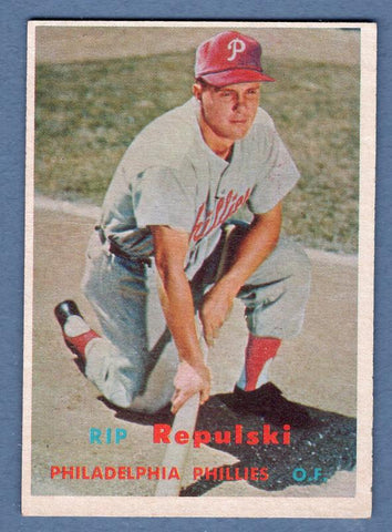 1957 Topps #245 Rip Repulski EX  GO215