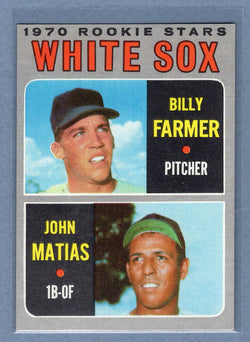 1970 Topps #444 White Sox Rookies  (b) EX-MT  GO900