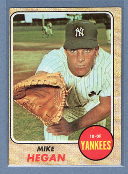 1968 Topps #402 Mike Hegan (c)  EX  GO550