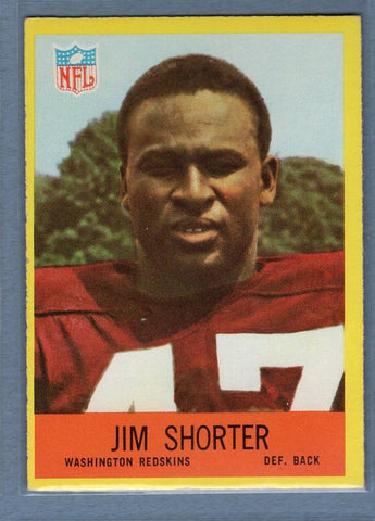 1967 Philadelphia #188 Jim Shorter EX GO73