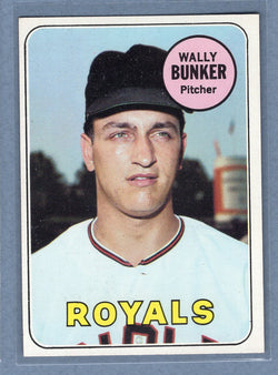 1969 Topps #137 Wally Bunker (b) EX-MT  GOWABB