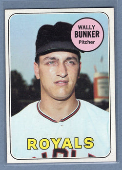 1969 Topps #137 Wally Bunker (c) EX-MT  GOWABB