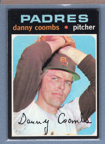 1971 Topps #126 Danny Coombs (a) EX  GO950