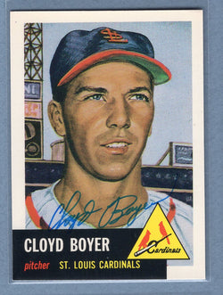 1991 Topps Archives #60 Cloyd Boyer Autograph Auto signed
