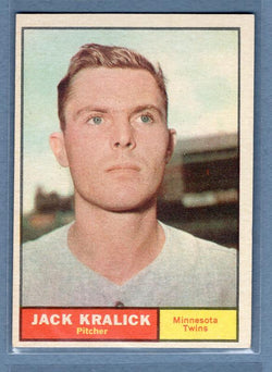 1961 Topps #36 Jack Kralick EX   GO269