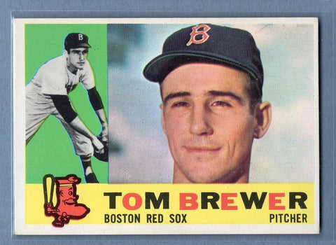 1960 Topps #439 Tom Brewer EX   GO255