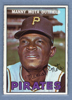 1967 Topps #66 Manny Mota EX  GO225