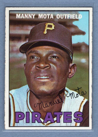 1967 Topps #66 Manny Mota EX  GO225