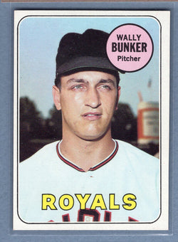 1969 Topps #137 Wally Bunker (d) EX-MT  GOWABB