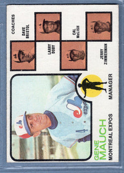 1973 Topps #377 Expos Mgr./Coaches  (a) EX  GO669