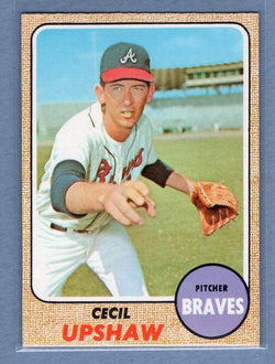 1968 Topps #286 Cecil Upshaw(b) EX  GO250
