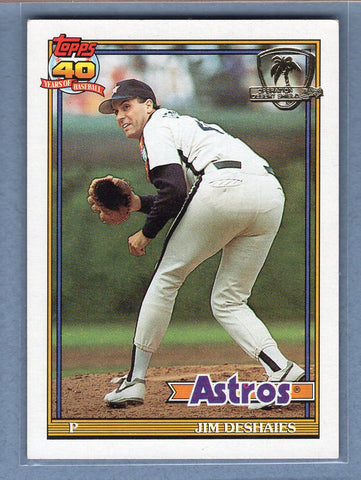 1991 Topps Desert Shield #782 Jim Deshaies  NM  GO625
