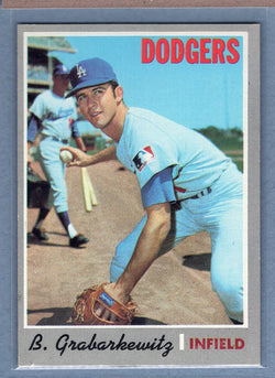 1970 Topps #446 Billy Grabarkewitz  (b) EX-MT  GO900