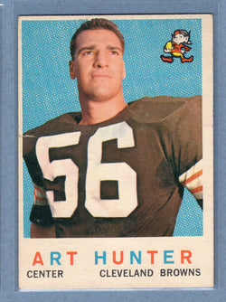1959 Topps #92 Art Hunter (a) VG  GO801