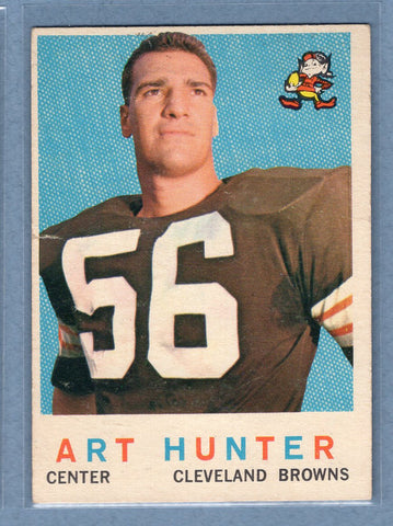 1959 Topps #92 Art Hunter (a) VG  GO801