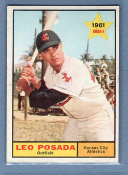 1961 Topps #39 Leo Posada EX   GO269