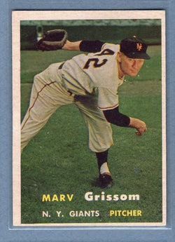 1957 Topps #216 Marv Grissom EX  GO188