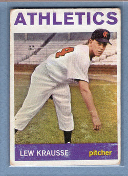 1964 Topps #334 Lew Krausse (a) VG  GO441