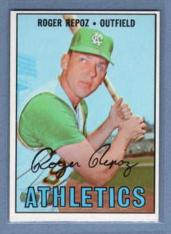 1967 Topps #416 Roger Repoz EX G0416B