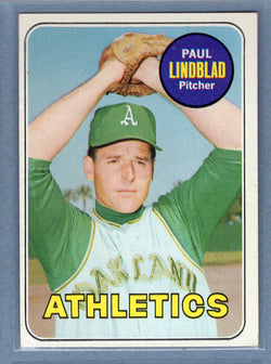 1969 Topps #449 Paul Lindblad(a) EX-MT  GO850